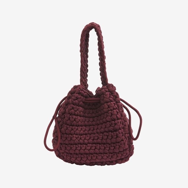 비건 루나(LUNA) Crochet Burgundy Revival_HVISK