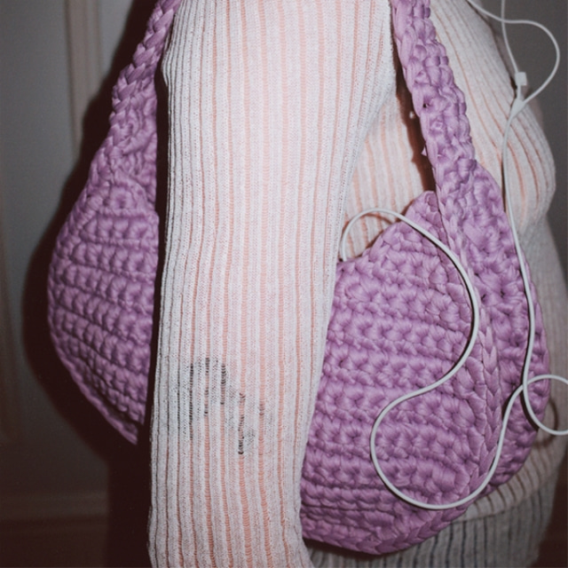 비건 샌드(SAND) Crochet Blush Purple_HVISK